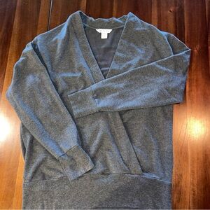 Athleta Purana V Neck Wrap Sweatshirt!